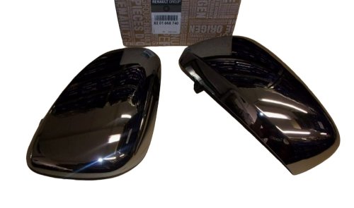 Kit Boîtiers De Rétroviseur 8201668740 Chromé Renault Original