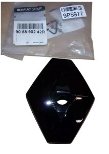 Emblème Noir 908890242R Renault Clio IV Original