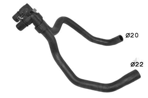Câble De Chauffage 6466.GK 6466GK Peugeot Partner II 1.6HDI Original