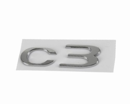 Emblème Arrière 9800742980 Citroen C3 Original