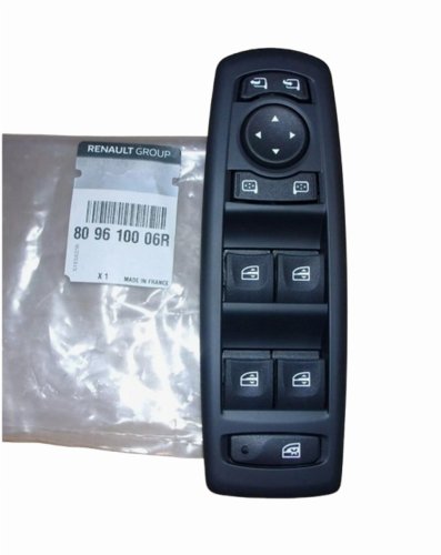 Bouton Ouverture/Fermeture Fenêtre 809610006R Renault Original