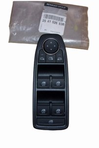 Bouton Ouverture/Fermeture Fenêtre 254102693R Renault Captur II, Clio V Original