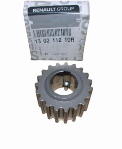 Poulie De Distribution Inférieure 130211210R Renault 1.4 16V,1.6 16V Original Nouveau