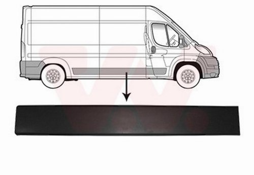Bande De Porte Droite 8546T6 8546.T6 Citroen Jumper III Peugeot Boxer III Original Nouveau