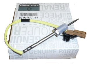 Capteur De Température De Gaz D`Echappemen 8200930751 Renault Original 