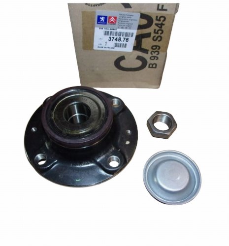 Moyeu De Roue Arrière 374876 3748.76 Citroen C2,C3,Peugeot 206,1007 Original