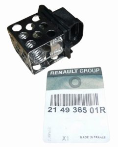 Résistance De Ventilateur 214936501R Renault Fluence Latitude Original