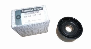 Poulie de Guidage de Courroie Trapézoïdale 8200104754 Renault Clio III Laguna II Original