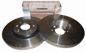 Disques De Frein Avant 402069518R Renault Dacia Original Nouveau