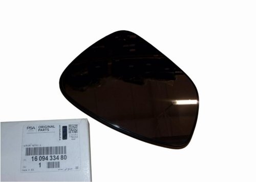 Insert De Miroir Gauche 1609433480 Citroen C3 Aircross Original Nouveau