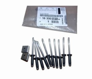 Kit De Fixation De Pare-Chocs 1633559180 Arrière Citroen Berlingo III Original Nouveau