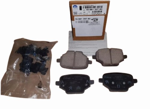 Plaquettes De Frein Arrière 1688139780 Peugeot Partner III 1.6BLUEHDI Original Nouveau