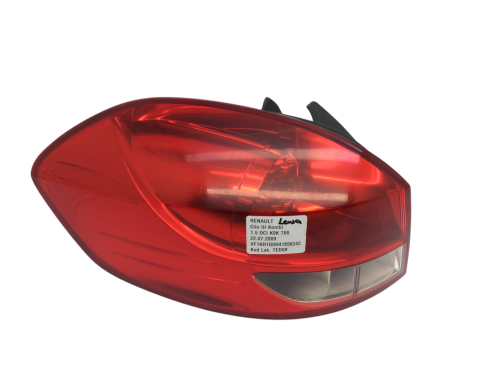 Feu stop arrière gauche 8200586843 Renault Clio 3