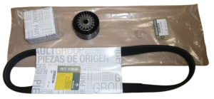 Jeu De Courroies Trapézoïdales 7701478932 Renault Clio III Modus 1.2 16V Original Nouveau