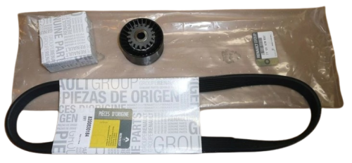 Jeu De Courroies Trapézoïdales 7701478932 Renault Clio III Modus 1.2 16V Original Nouveau