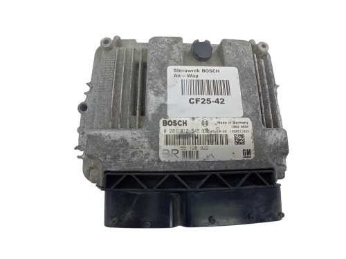 Calculateur ECU 55198922 0281012549 GM Opel