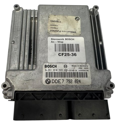 Calculateur ECU Bosch DDE7792024 0281010565 2198 BMW