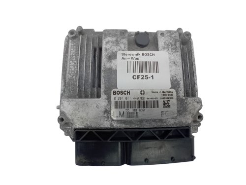Calculateur ECU 0281011449 55189630 LM Opel