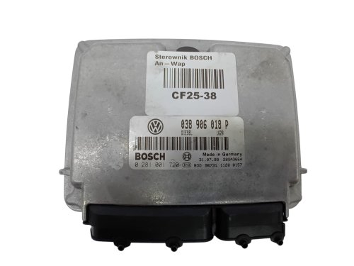 Calculateur ECU 0281001720  038906018P Bosch Volkswagen 
