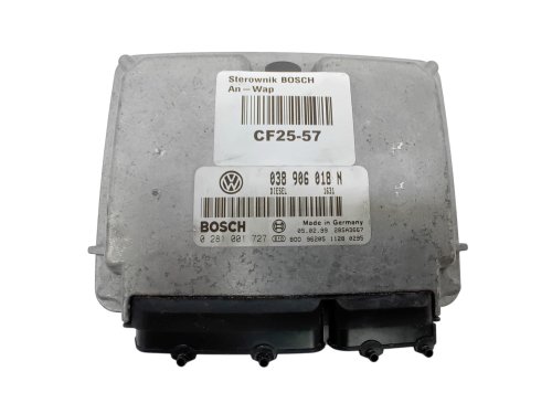 Calculateur ECU 0281001727  038906018N Bosch Volkswagen