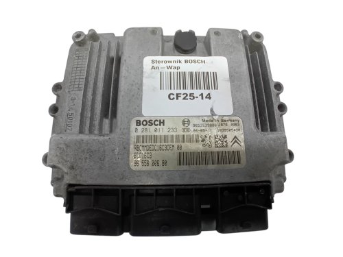 Calculateur ECU 0281011233  9653239880  9655600680 Bosch PSA