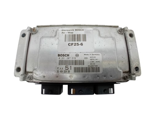 Calculateur ECU 0261207318  9643897580  9653492680 Bosch PSA
