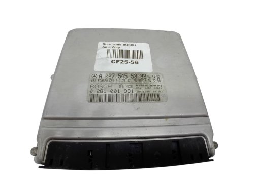 Calculateur ECU 0275455332  0281001991 Mercedes Bosch