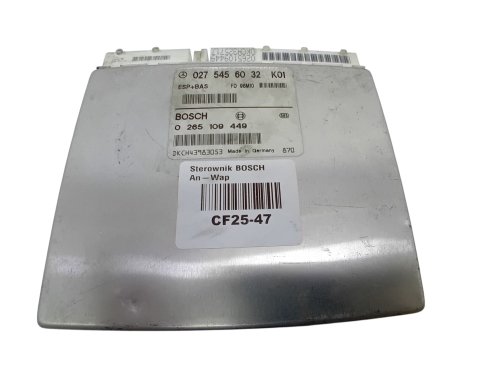 Calculateur ESP 0275456032 0265109449 Bosch  Mercedes 