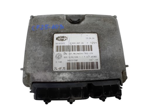 Calculateur 55187372  61600.627.05  IAW4AF.M9 Fiat Fiat Magneti Marelli