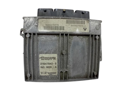 Calculateur  8200278378 8200278376 21647842-5 Renault Sagem