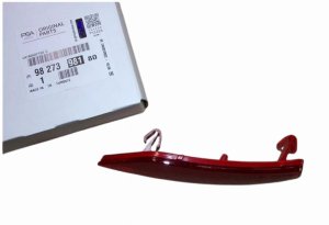 Réflecteur de Pare-Chocs Gauche 9827398180 Peugeot 208 Original Neuf