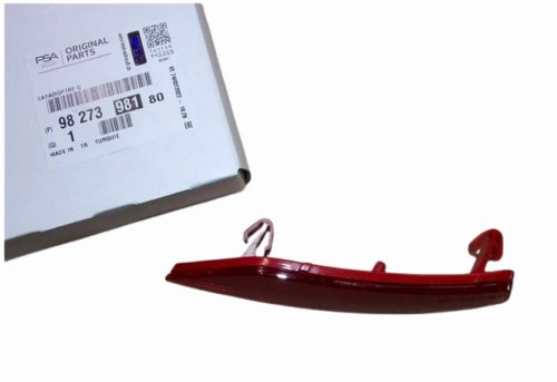 Réflecteur de Pare-Chocs Gauche 9827398180 Peugeot 208 Original Neuf