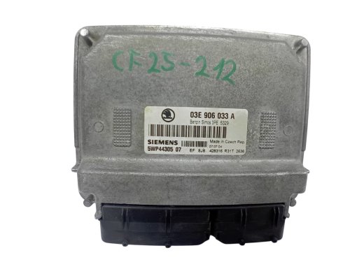 Calculateur 03E906033A 5WP4430507 Skoda Siemens 