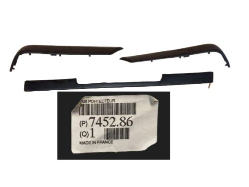 Baguette de Pare-Chocs Arrière 745286 7452.86 Peugeot 406 Original Neuf
