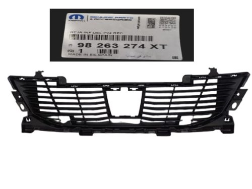 Grille de Pare-Chocs Avant 98263274XT Peugeot 2008 II Original Neuve