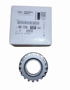 Pignon de vilebrequin 9675873780 Citroën Berlingo III 1.2 Original Neuf