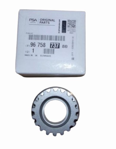 Pignon de vilebrequin 9675873780 Citroën Berlingo III 1.2 Original Neuf
