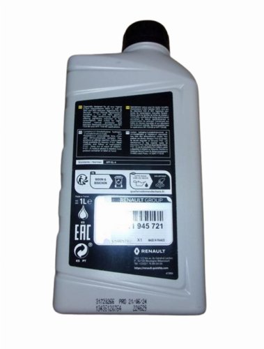 Huile de boîte de vitesses 7711945721 NFX 75W 1L Renault Original Neuf