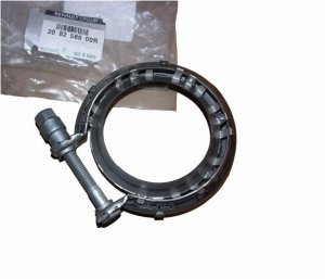 Collier de serrage pour pot catalytique 208258600R Renault Dacia Original Neuf