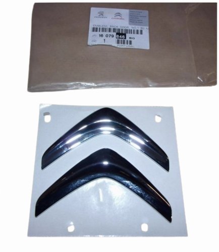 Emblème arrière 1607984680 Citroën C1 Original Neuf