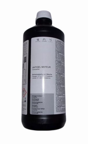 Liquide de refroidissement 1 L -35 °C. G70 1637854780 Citroën Peugeot Original Neuf