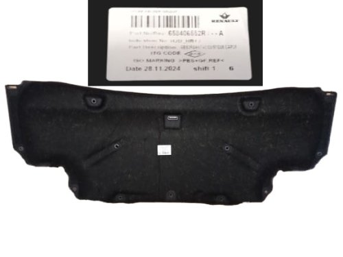 Capot Insonorisation 658406552R Dacia Duster 21 - Original Neuf