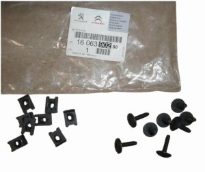 Kit de boulons de pare-chocs arrière 1606390280 Citroën DS5 Original Neuf 
