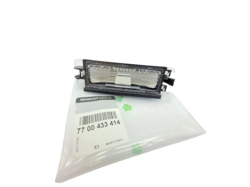 Éclairage De Plaque D'immatriculation 7700433414 Original Renault 