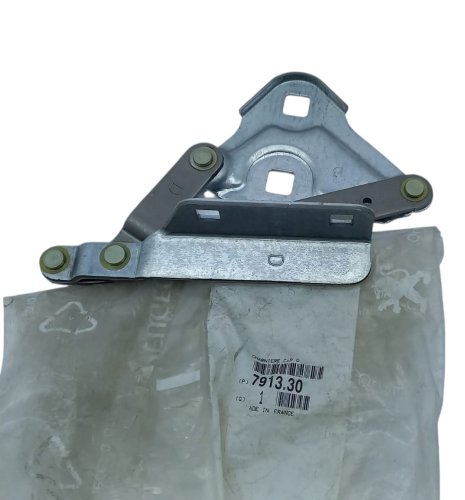 Charnière de Capot Droite 7913.30 791330 Peugeot 306 Original Neuve
