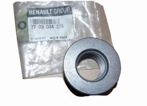 Écrou d'arbre de transmission 7703034275 24x1,5 985/8 Renault Master II/III/IV Pièce Original Neuf
