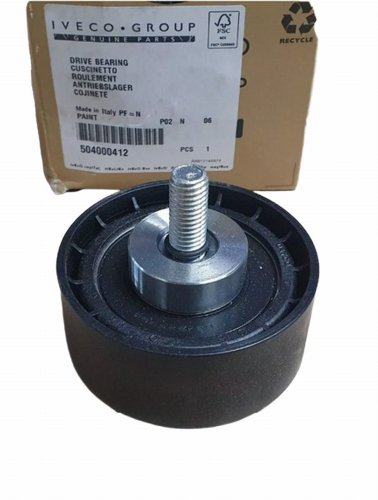 Tendeur de courroie trapézoïdale 504000412 Fiat Ducato 2.3JTD Original Neuf