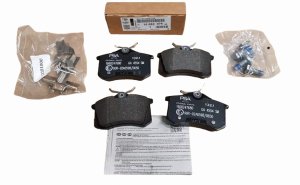 Plaquettes De Frein Arrière 1668247680 Citroen Peugeot Renault Original Nouveau
