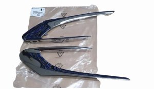 Bande De Pare-chocs Avant 1610758980 Chrome Peugeot 308 II Original Nouveau