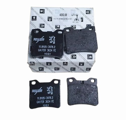 Plaquettes De Frein Arrière 425208 4252.08 Peugeot 406 607 1.6I/1.8/1.9TD ATE Original Nouveau